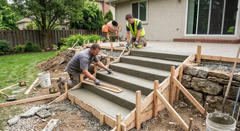 Entryway Stairs Installation in Fort Collins, CO