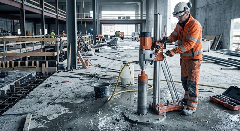 Concrete Floor Coring Service
