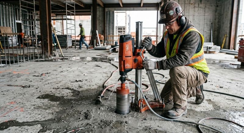 Concrete Floor Coring Service